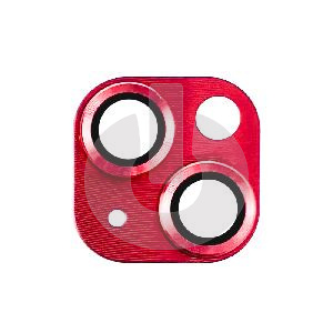 Накладка защитная для блока камеры для iPhone 13/ 13 Mini красная фото