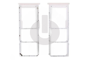 Лоток Sim для Samsung A12 (A125F)/ M12 (M127F) белый