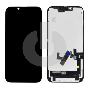 Дисплей с тачскрином для iPhone 14 черный In-Cell JK фото
