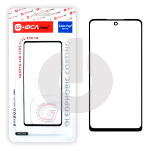 Стекло для переклейки Tecno Pova 2/ Pova 3/ Pova 5G/ Infinix Note 10/ Note 10 Pro/ Note 11i/ Note 11S/ Note 11 Pro (G+OCA PRO) черное АКЦИЯ фото