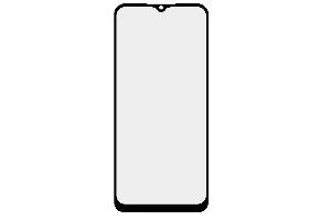 Стекло для переклейки Realme C35 (RMX3511) с OCA пленкой черное АКЦИЯ