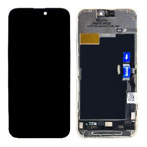 Дисплей с тачскрином для iPhone 15 Pro с верификацией (без ошибки) SOFT OLED MasterGo
