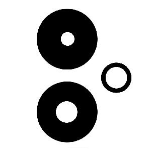 Стекло камеры для Xiaomi Redmi Note 14 4G (24117RN76O) НОВИНКА