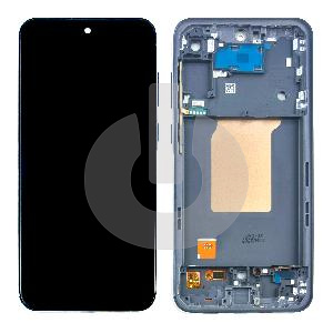 Дисплей с тачскрином для Samsung A55 5G (A556E) в рамке черный In-Cell фото