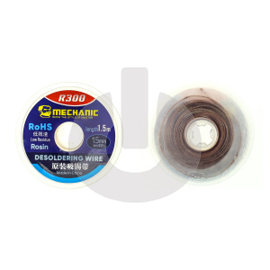 Оплетка для выпайки MECHANIC R300 1515 (1.5мм х 1.5м)