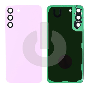 Крышка задняя для Samsung S23+ (S916B) со стеклом камеры лавандовая фото