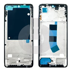 Рамка дисплея для Xiaomi Redmi Note 13 4G (23129RAA4G/ 23124RA7EO/ 23129RA5FL) черная фото