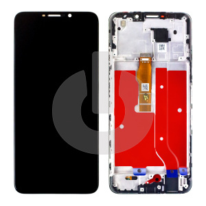 Дисплей с тачскрином для Huawei Nova Y91 (STG-LX1) в рамке черный ORG