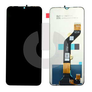 Дисплей с тачскрином для Tecno Spark Go 2022 (KG5m) черный ORG фото