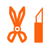 Ножницы, лезвия, ножи