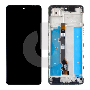 Дисплей с тачскрином для Tecno Pova 6 Neo (LI6) в рамке черный ORG