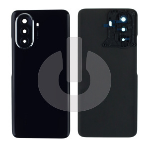 Крышка задняя для Huawei Nova Y70 (MGA-LX9N)/ Y70 Plus (MGA-LX9N) со стеклом камеры черная фото