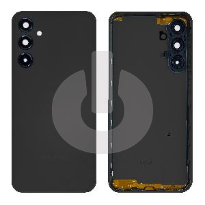 Крышка задняя для Samsung A16 4G (A165F)/ A16 5G (A166B) со стеклом камеры черная фото
