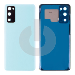 Крышка задняя для Samsung S20 FE (G780F) со стеклом камеры зеленая фото