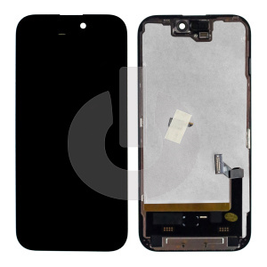 Дисплей с тачскрином для iPhone 15 черный SOFT OLED DD фото