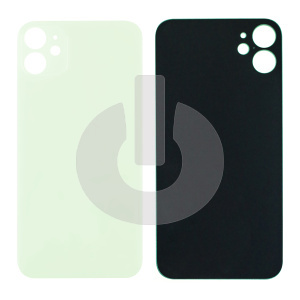 Крышка задняя для iPhone 12 Mini (с большим вырезом) зеленая фото