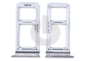 Лоток Sim для Samsung S10 (G973)/ S10+ (G975)/ S10e (G970) серебряный фото