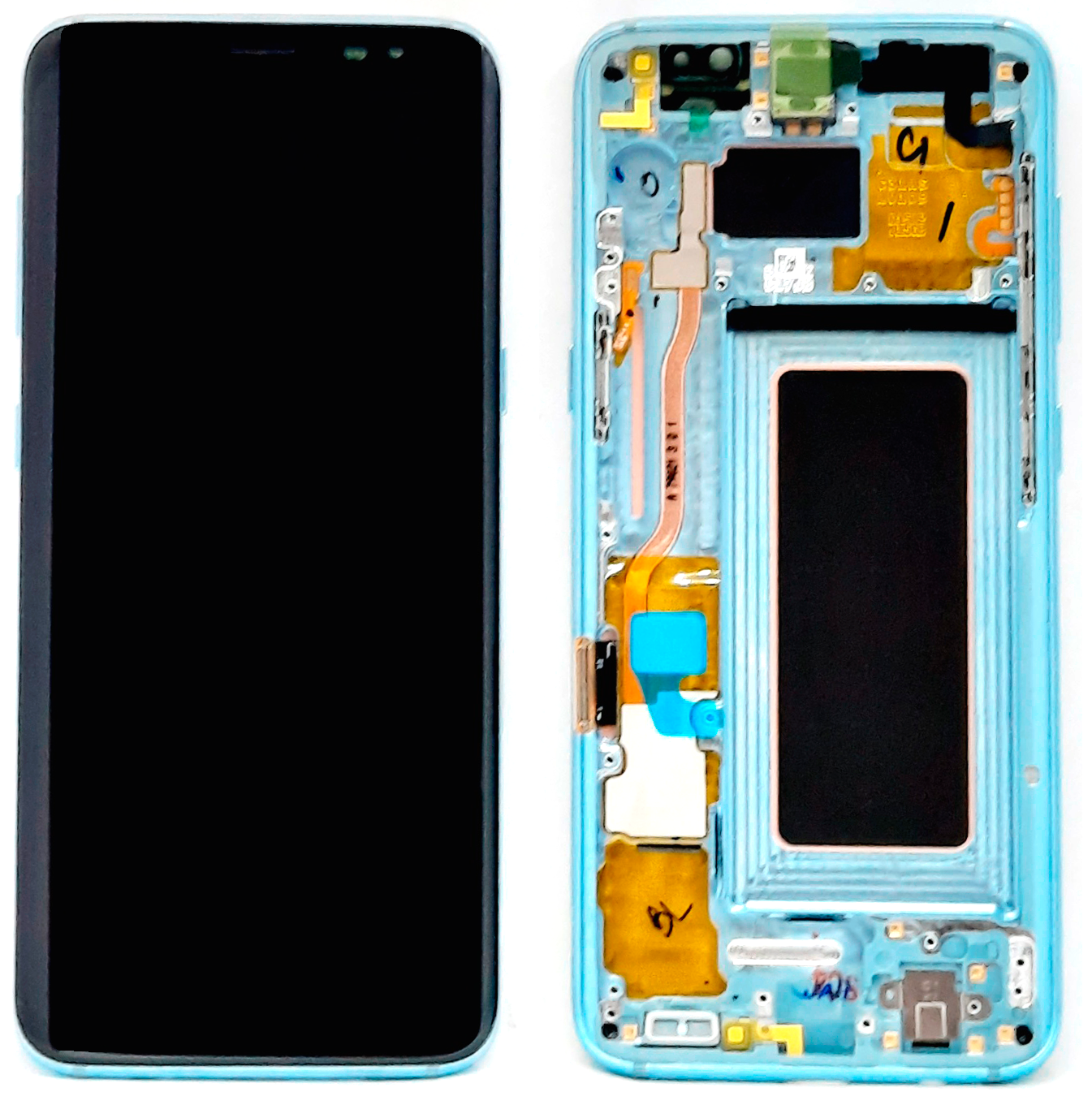 Дисплей с тачскрином для Samsung S8 (G950F) в рамке голубой SVC-OR Дисплей с тачскрином для Samsung S8 (G950F) в рамке голубой SVC-OR