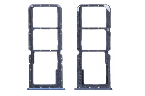 Лоток Sim для Realme C30 (RMX3581)/ Narzo 50i Prime (RMX3506) черный