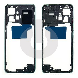 Средняя часть (рамка корпуса) для Xiaomi Redmi Note 12 4G (23021RAA2Y) зеленая фото