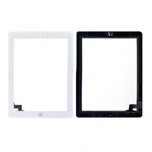 Тачскрин для iPad 2 (A1395/ A1396/ A1397) с кнопкой Home белый AAA АКЦИЯ
