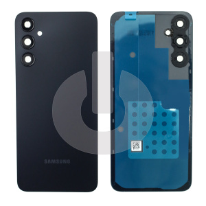 Крышка задняя для Samsung A05s (A057F) со стеклом камеры черная АКЦИЯ фото