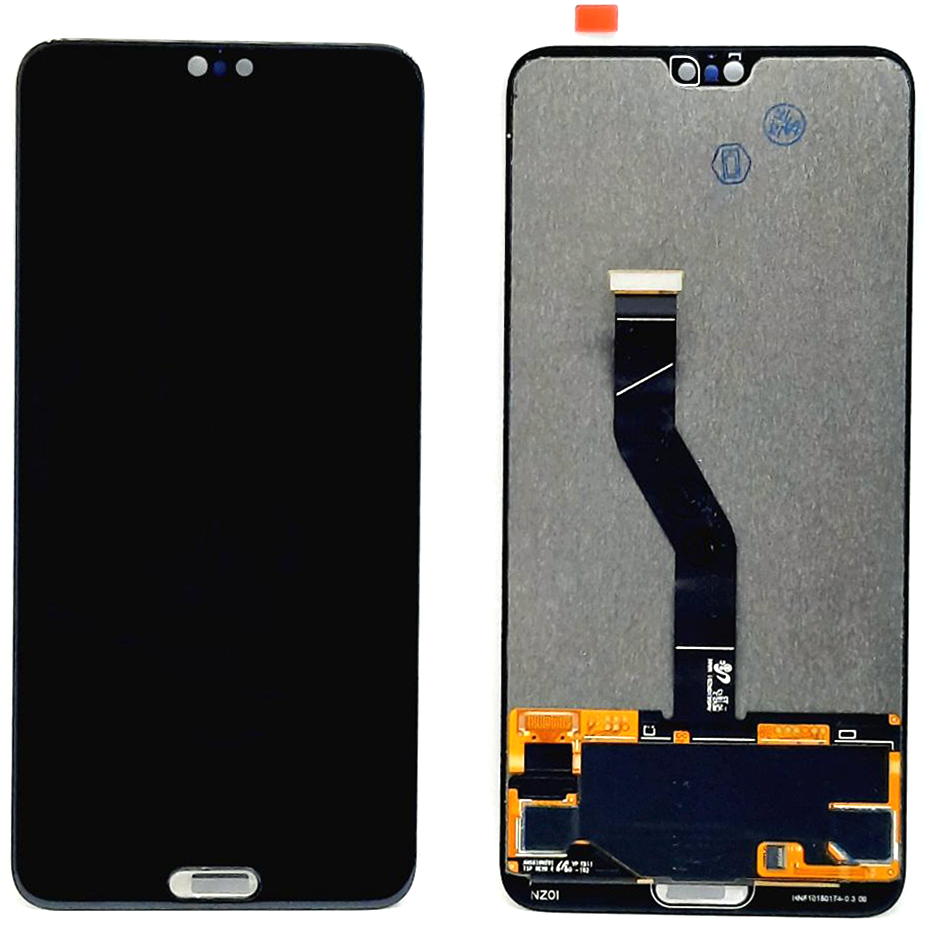 Дисплей с тачскрином для Huawei P20 Pro черный OR