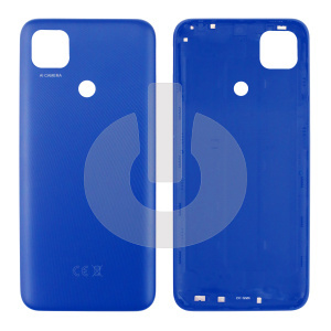 Крышка задняя для Xiaomi Redmi 9C (M2006C3MNG)/ Redmi 9C NFC (M2006C3MG) синяя фото