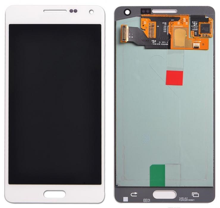 Дисплей с тачскрином для Samsung A5 2015 (A500F) белый OLED Дисплей с тачскрином для Samsung A5 2015 (A500F) белый OLED