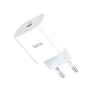 Зарядное устройство HOCO C76A Plus для iPhone/ iPad/ AirPods (20W) Type-C белое