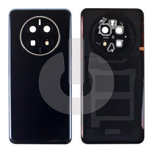 Крышка задняя для Huawei Mate 50 (CET-LX9) со стеклом камеры черная фото