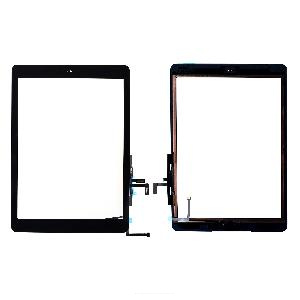 Тачскрин для iPad Air/ iPad 5 9.7" (2017) (A1474/ A1475/ A1476/ A1822/ A1823) с кнопкой Home черный ORG