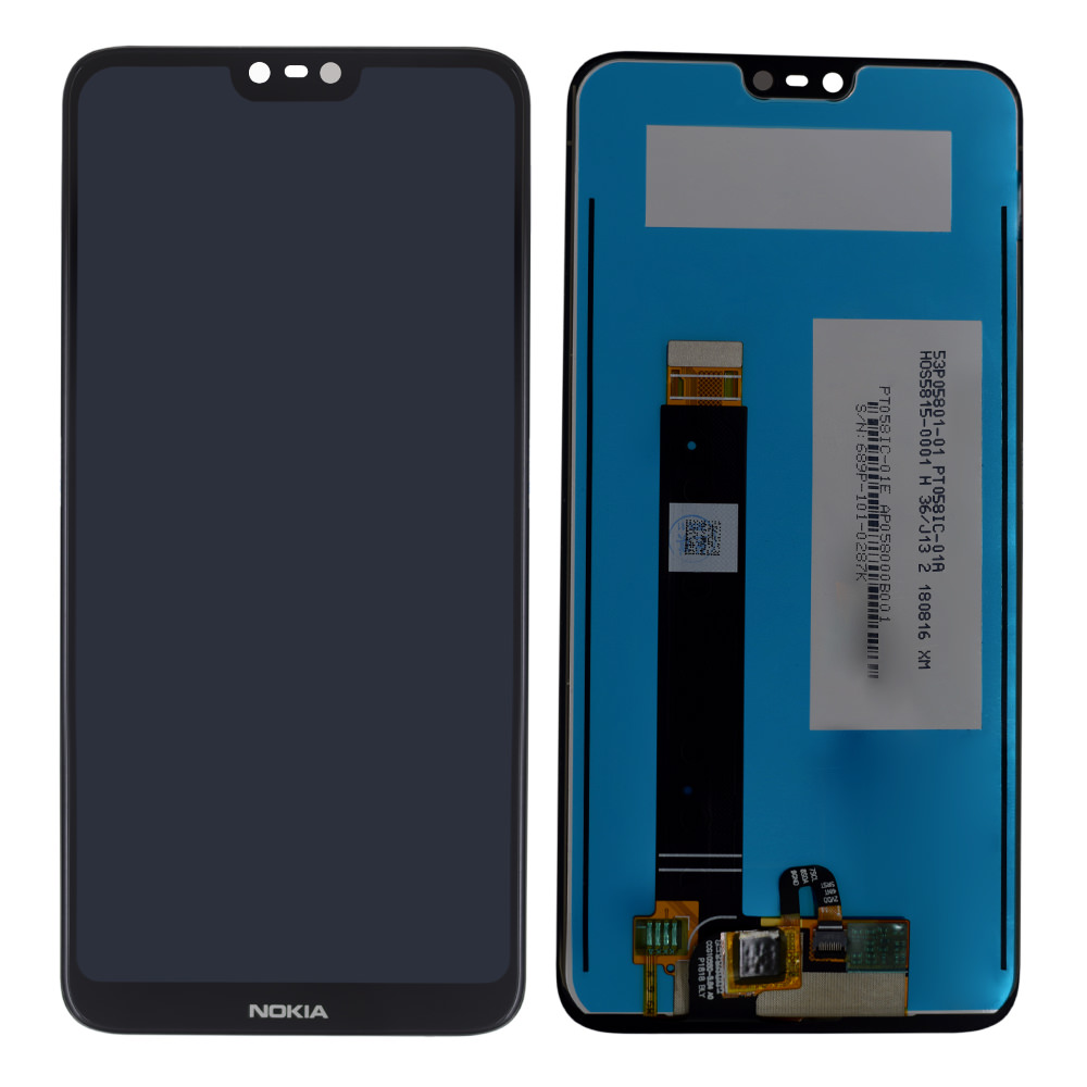 Дисплей с тачскрином для Nokia 7.1 TA-1085/ TA-1095 черный Дисплей с тачскрином для Nokia 7.1 TA-1085/ TA-1095 черный