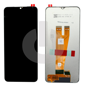 Дисплей с тачскрином для Samsung A04 (A045F) черный ORG фото