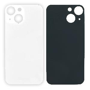 Крышка задняя для iPhone 13 Mini (с большим вырезом) белая Premium АКЦИЯ