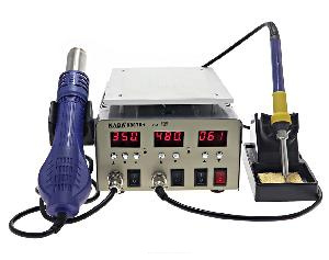 Станция паяльная Kada 9803D+ (3 в 1) фен + паяльник + сепаратор