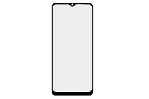Стекло для переклейки Realme C11 2020/ C12/ C15/ V3/ Narzo 20/ 30A 2020/ OPPO A15/ A15s с OCA пленкой черное АКЦИЯ
