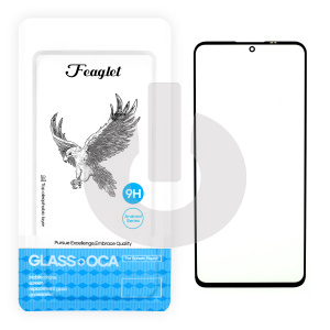 Стекло для переклейки Xiaomi Poco X5 Pro 5G (22101320G)/ Note 12 Pro 5G (22101316G)/ 12 Pro+ 5G (22101316UG) (FEAGLET) черное АКЦИЯ фото