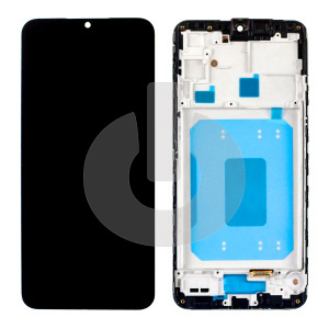 Дисплей с тачскрином для Samsung A16 4G (A165F) в рамке черный In-Cell фото