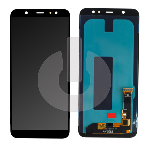 Дисплей с тачскрином для Samsung A6+ 2018 (A605F) черный OLED фото
