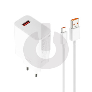 Зарядное устройство для Xiaomi (67W) Type-C белое фото