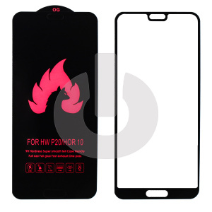 Стекло защитное для Huawei Honor 10 (COL-L29)/ 10 Premium (COL-L29) BTG черное