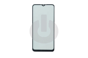Стекло для переклейки Samsung A02s (A025F)/ A03 (A035F)/ A03s (A037F)/ A04e (A042F) с OCA пленкой черное АКЦИЯ фото