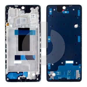 Рамка дисплея для Xiaomi Poco X5 Pro 5G (22101320G)/ Note 12 Pro 5G (22101316C) черная фото