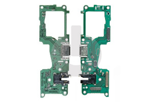 Шлейф/ плата зарядки для OPPO A74 4G (CPH2219)/ Realme 8 4G (RMX3085)/ 8 Pro (RMX3081) системный разъем/ микрофон/ разъем гарнитуры
