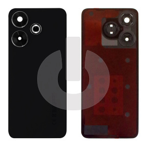 Крышка задняя для Xiaomi Redmi 13 4G (24040RN64Y) со стеклом камеры черная фото