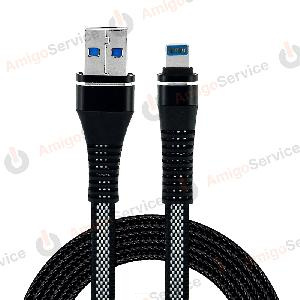 Кабель USB - lighting в оплетке (плоский) АКЦИЯ