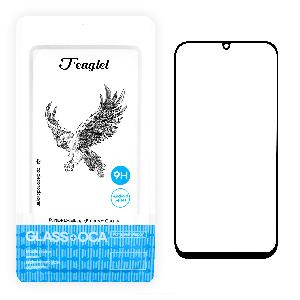 Стекло для переклейки Huawei Honor Nova Y70/ Y70 Plus/ Y71/ Y72 (MGA-LX9N/ MGA-LX3) (FEAGLET) черное АКЦИЯ