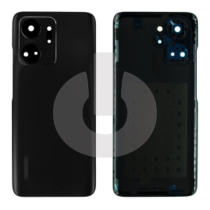 Крышка задняя для Huawei Honor X7a/ X7a Plus (RKY-LX1) со стеклом камеры черная АКЦИЯ фото