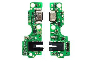 Шлейф/ плата зарядки для Tecno Spark Go 2024 (BG6)/ Infinix Hot 40i (X6528B) / Smart 8 (X6525) системный разъем/ микрофон/ разъем гарнитуры